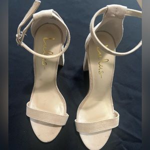 Lulus High Heels Nude/Suede